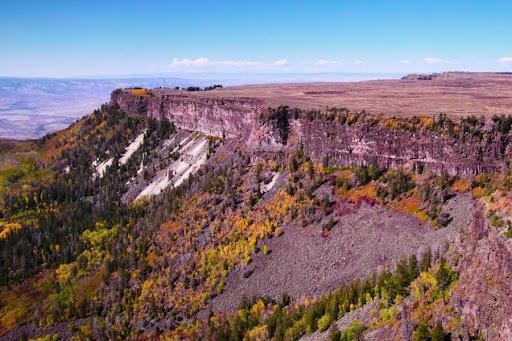 The Grand Mesa on clear day.