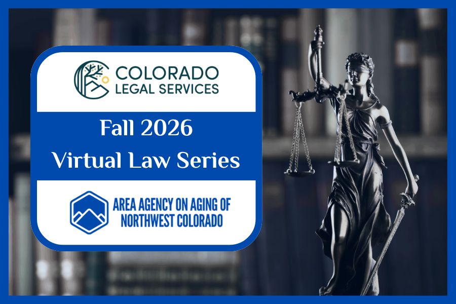Fall 2026 Virtual Law Series with AAA and CO Legal Services logo